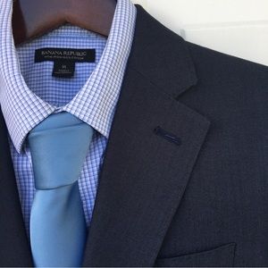 👔 J. Ferrar Slim Fit Navy Blazer Size 38S 👔